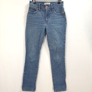 Madewell Perfect Vintage Jean Mid-Rise Blue Women 23 Classic Retro Minimalist